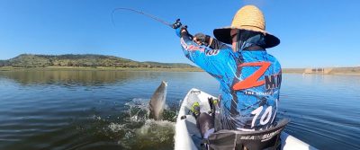 Jason fishing from Kayak